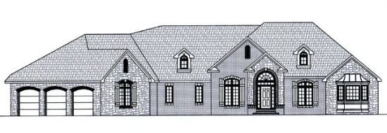 house plan #023090